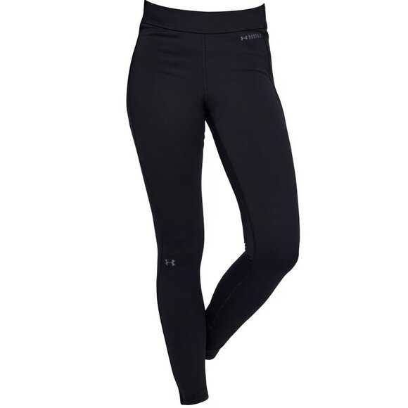 Under Armour Women's ColdGear Base 4.0 Leggings in Black NWT - Picture 3 of 9